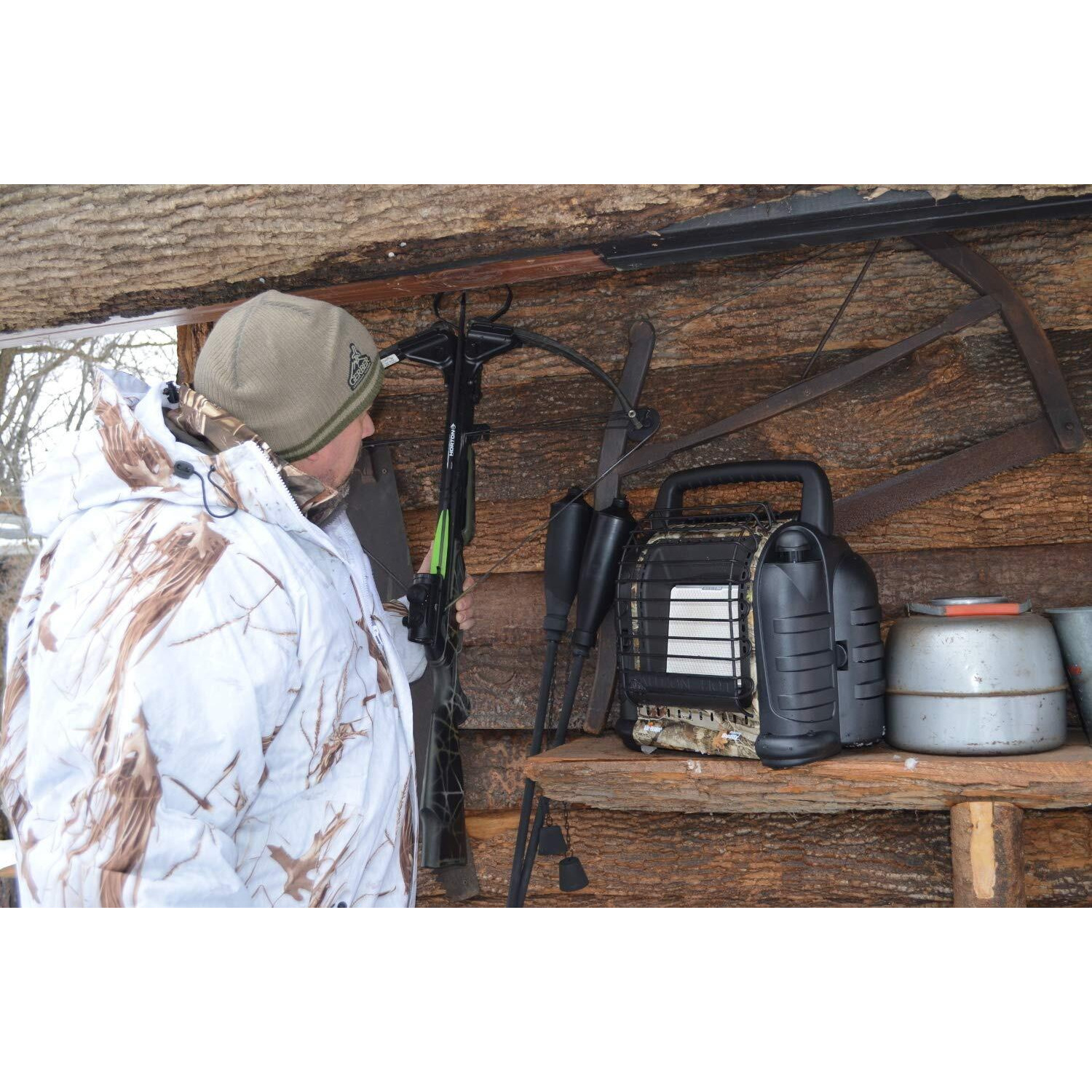Mr. Heater Mh12Hb Hunting Buddy Portable Space Heater , Camouflage