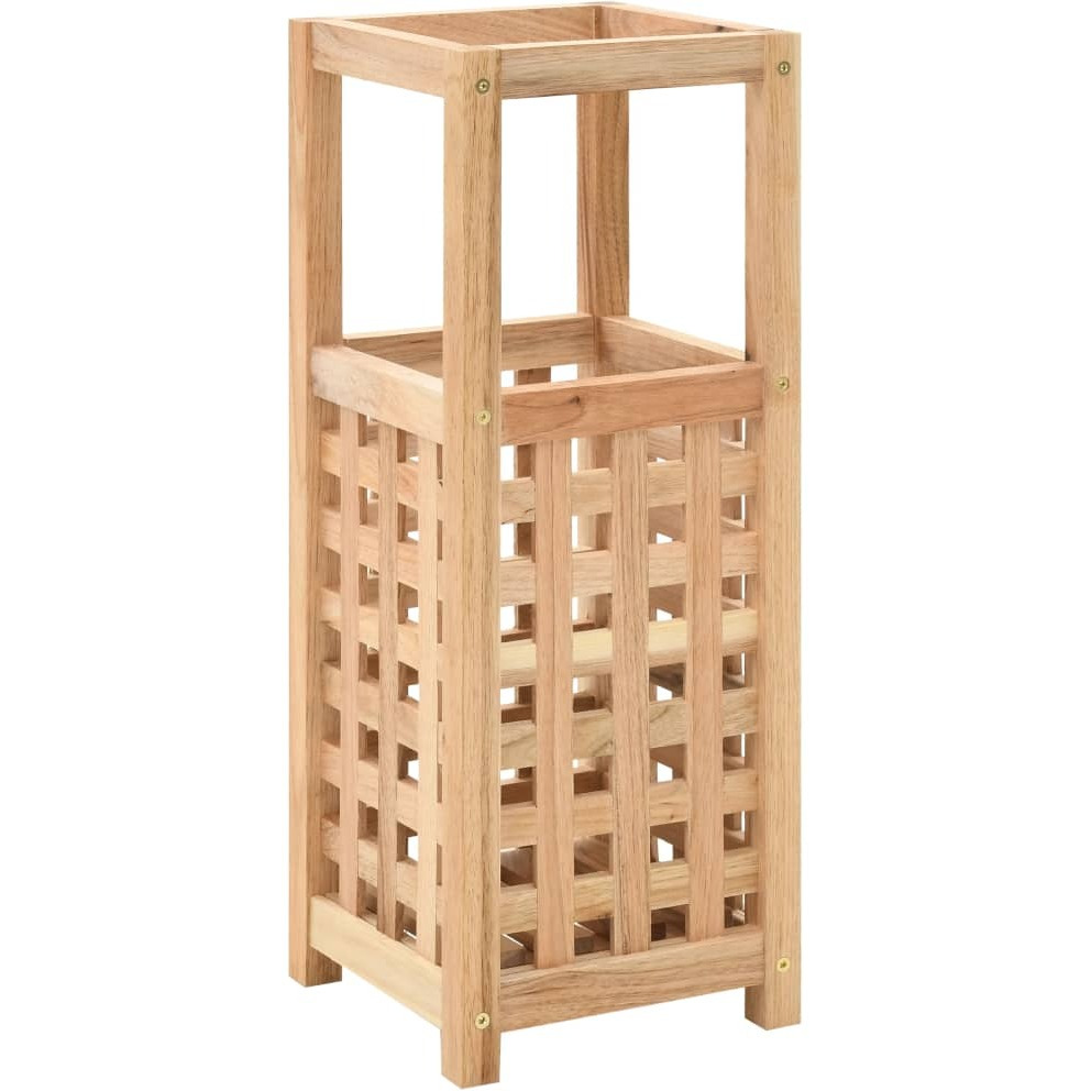 Vidaxl Umbrella Stand Solid Walnut Wood 7.1"&quotX7.1"&quotX19.7""