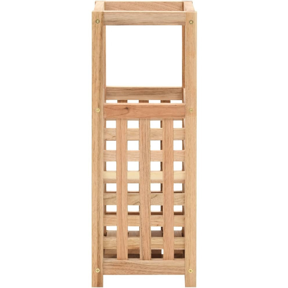 Vidaxl Umbrella Stand Solid Walnut Wood 7.1"&quotX7.1"&quotX19.7""