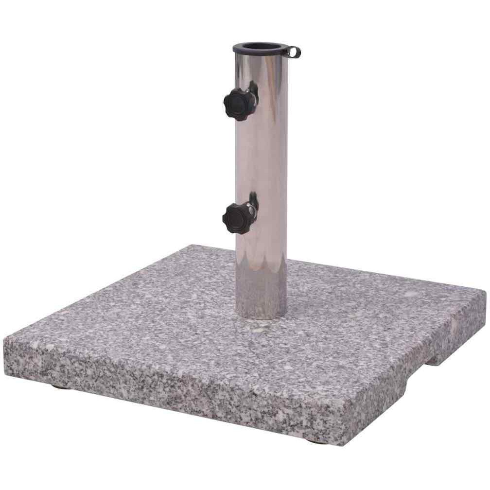 Vidaxl Granite Parasol Base Umbrella Holder 44 Lb