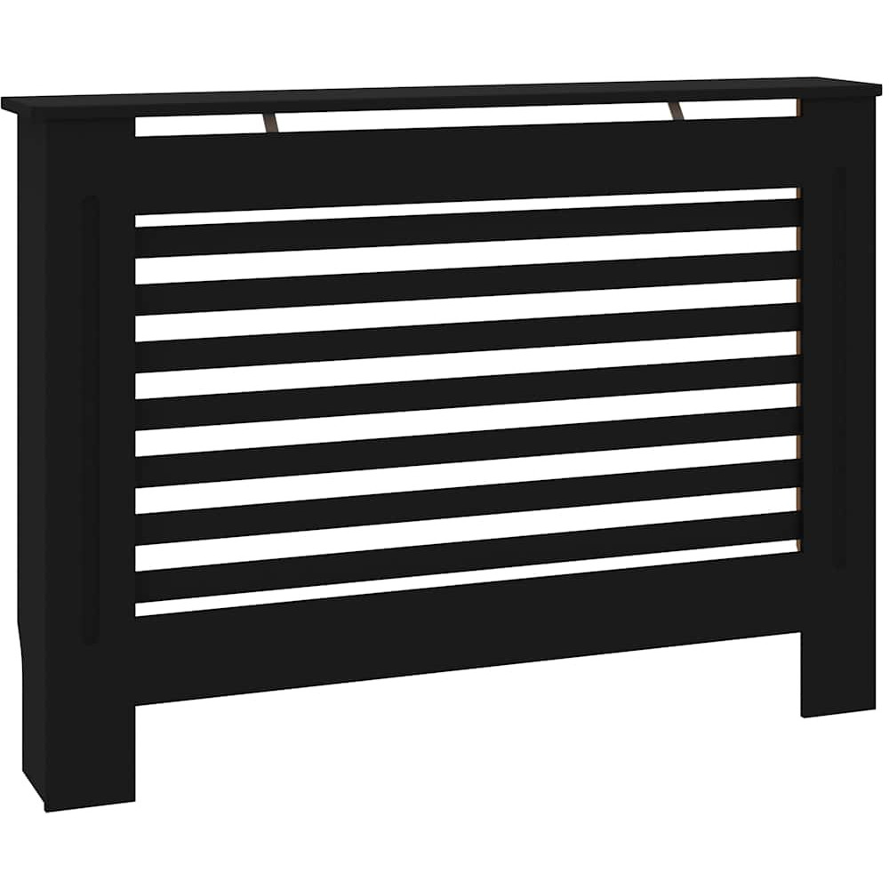 Vidaxl Radiator Cover Black 44.1"&quotX7.5"&quotX31.9"" Mdf