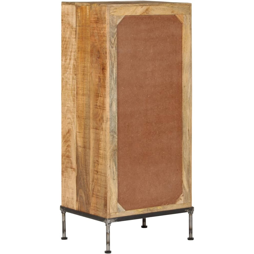 Vidaxl Chest Of Drawers 17.7"&quotX13.8"&quotX41.7"" Solid Mango Wood