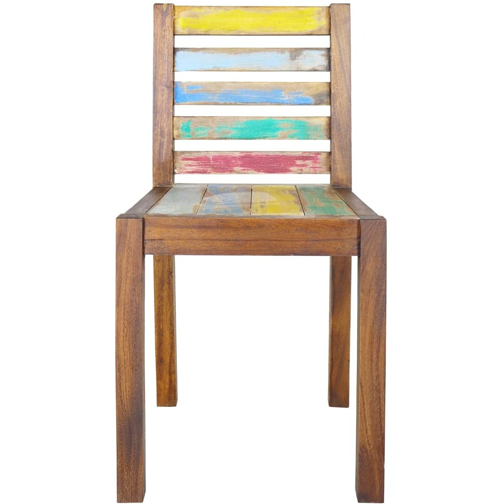 Vidaxl Dining Chairs 6 Pcs Solid Reclaimed Wood