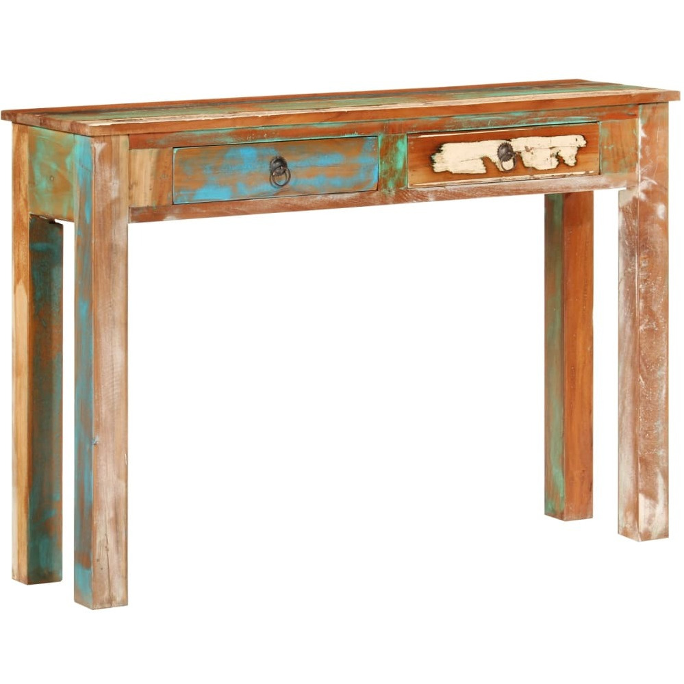 Vidaxl Console Table 43.3X11.8X29.5 Solid Wood Reclaimed
