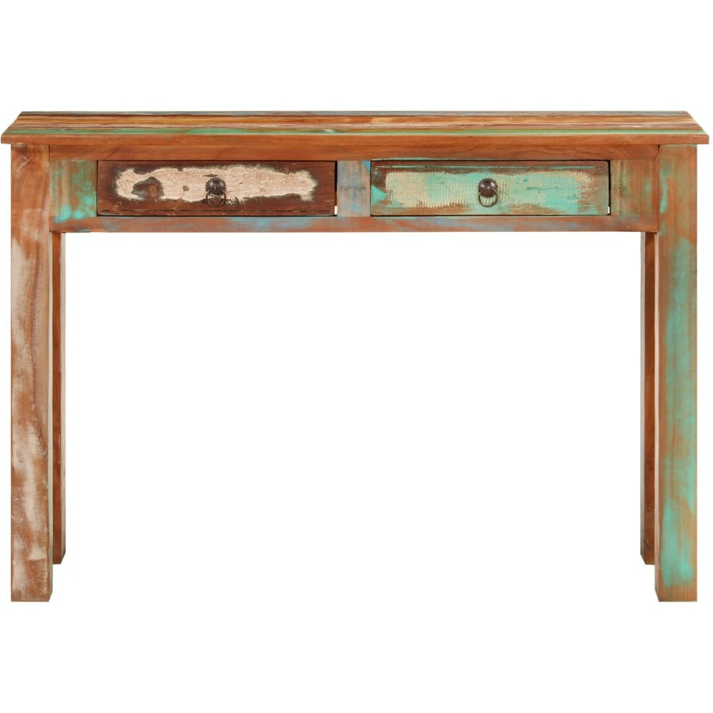 Vidaxl Console Table 43.3X11.8X29.5 Solid Wood Reclaimed