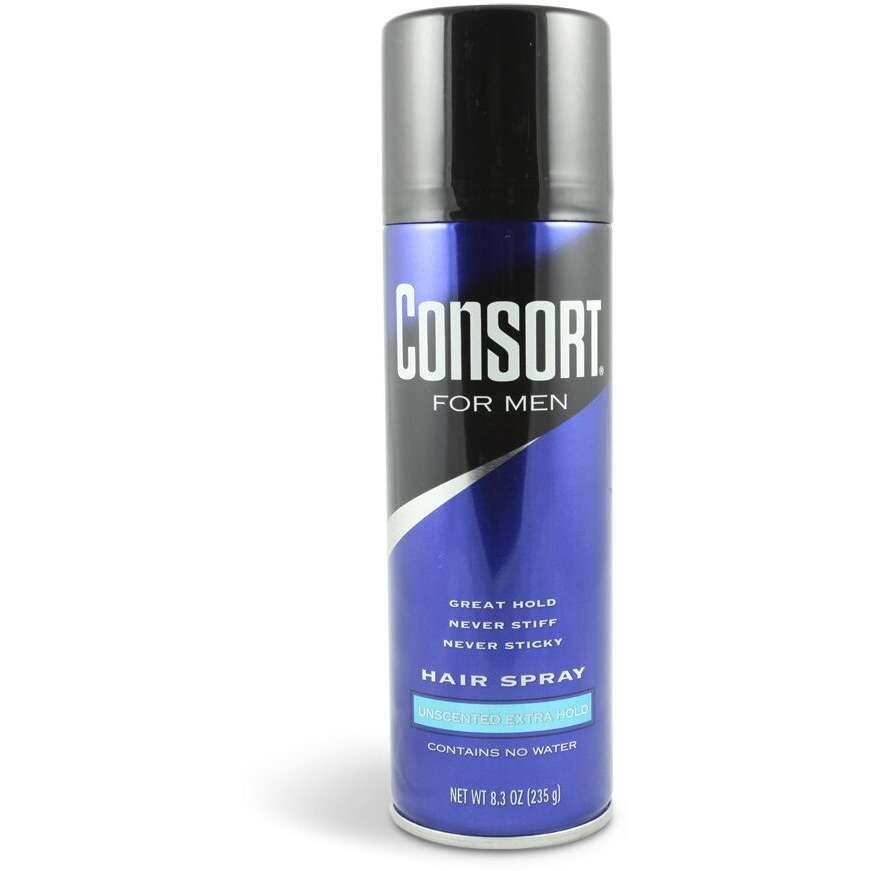 Consort Hair Spray For Men, Extra Hold, 8.3-Ounce