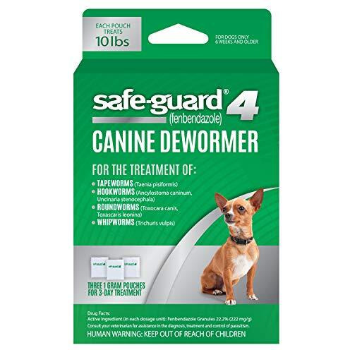 8In1 Safe-Guard Canine Dewormer For Small Dogs, 3 Day Treatment