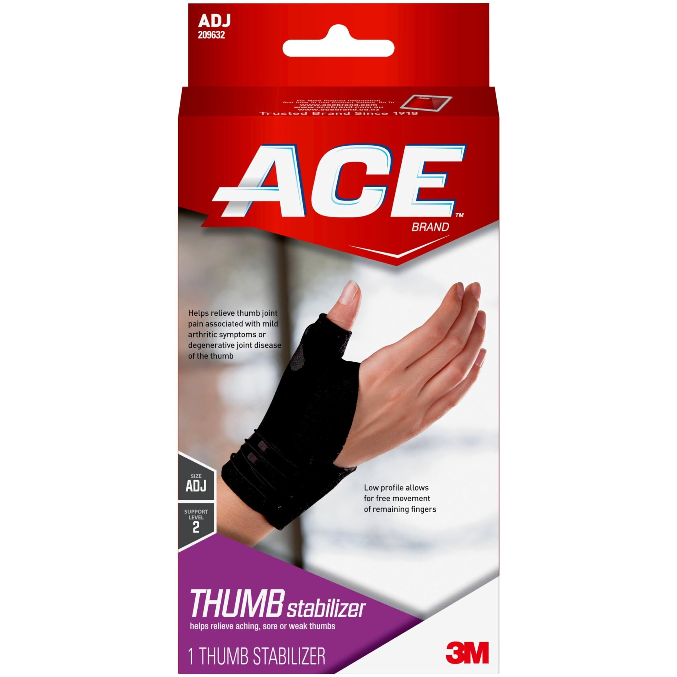 Ace Brand Thumb Stabilizer 209632-Sioc, Adjustable