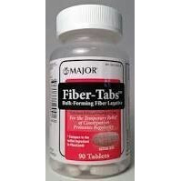 [3 Pack] Major Fiber-Tabs Bulk-Forming Laxative 90Ctcompare To The Same Active Ingredients In Fibercon & Save