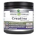 Amazing Formulas Micronized Creatine Monohydrate - 5000 Mg Micronized Creatine Per Serving - Ideal Pre & Post Workout Supplement (1 Lb (Unflavored))