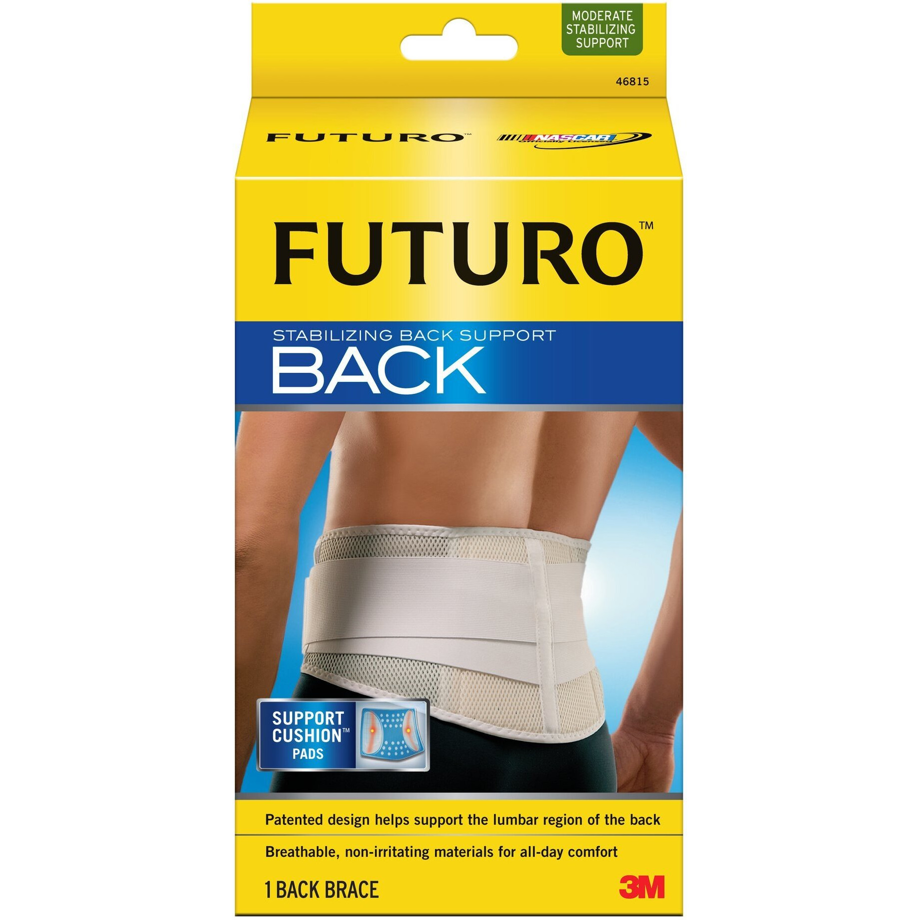Futuro Stabilizing Back Support, Small/Medium Assorted Small/Medium