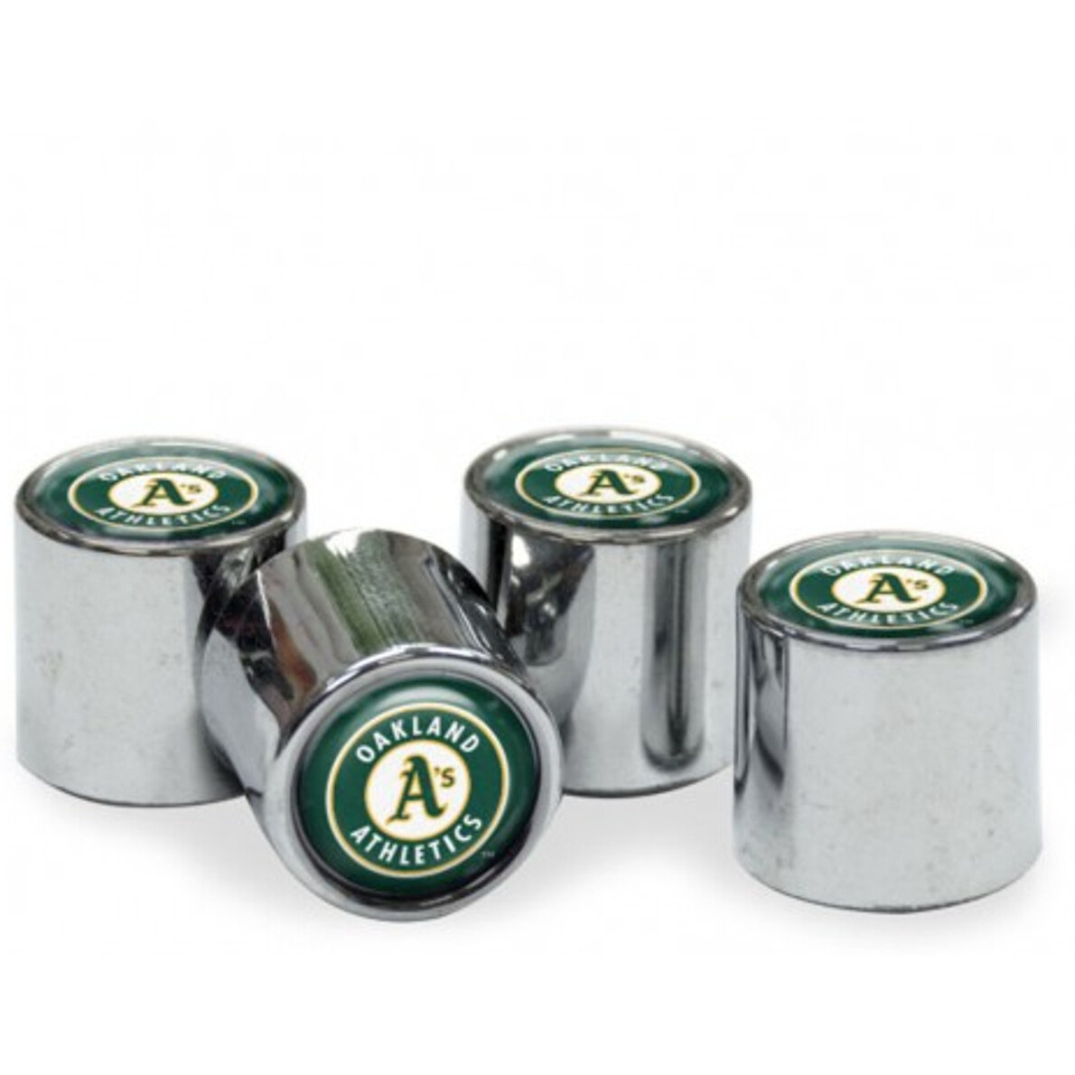 Oakland Athletics Valve Stem Caps - Special Order