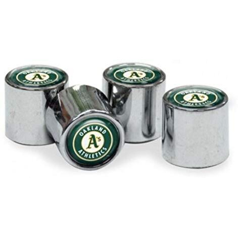 Oakland Athletics Valve Stem Caps - Special Order
