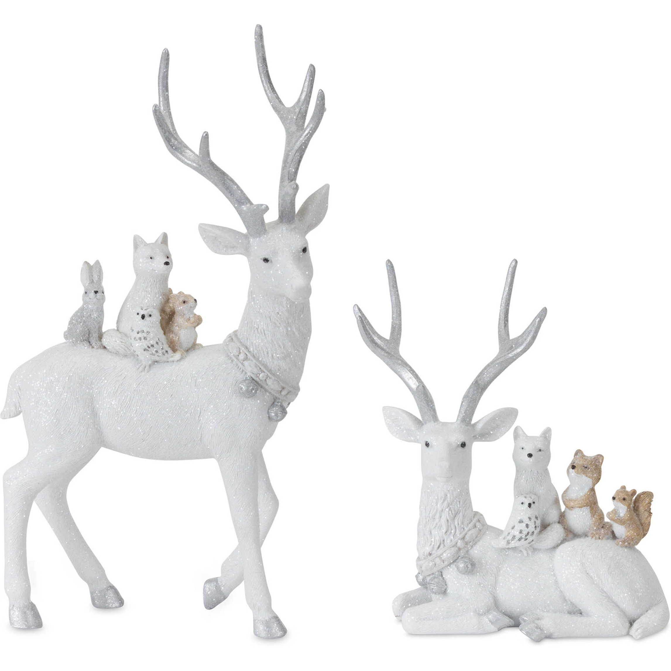 Deer Figurine (Set Of 2)