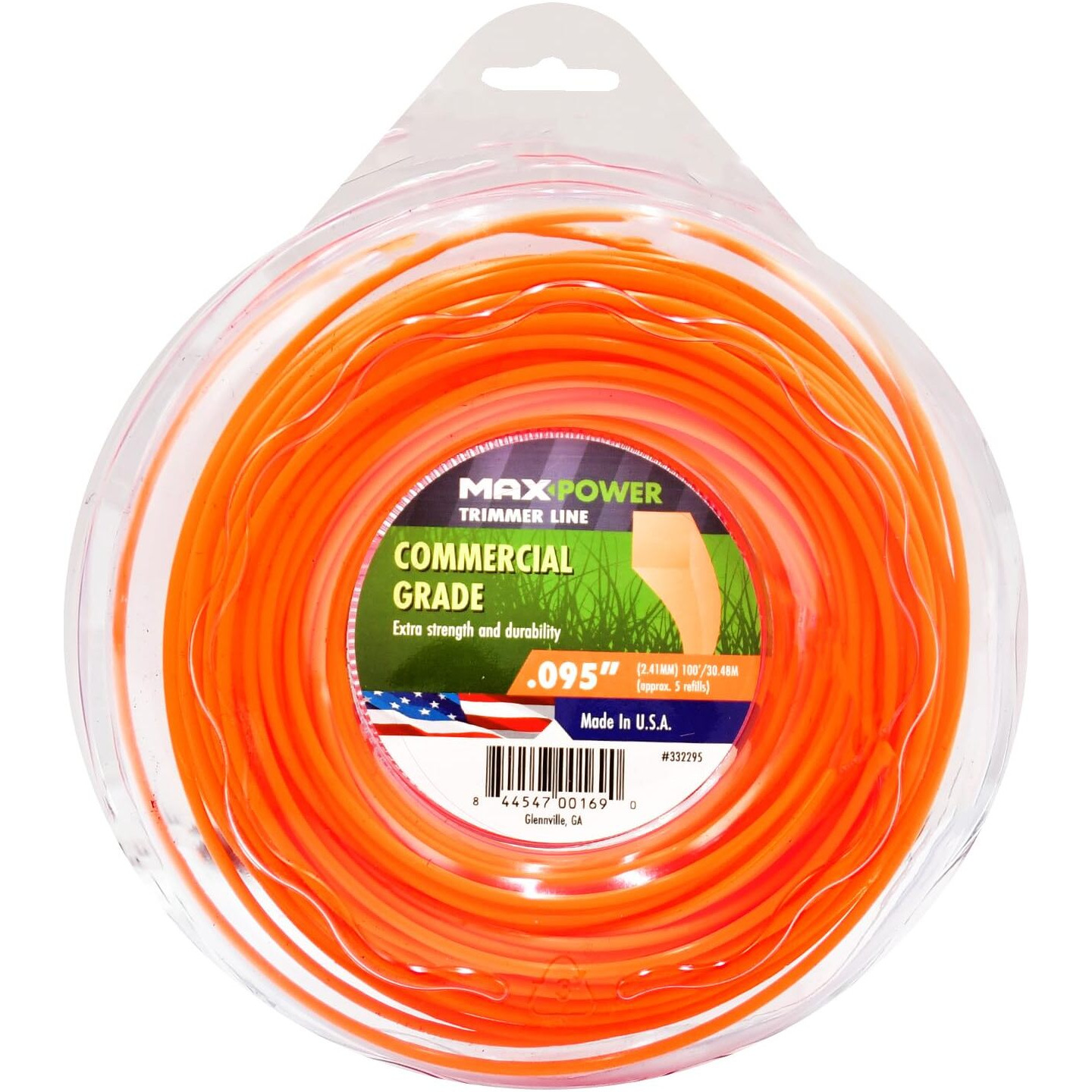 Maxpower Precision Parts .095In. X 50Ft. Square One Trimmer Line  332295
