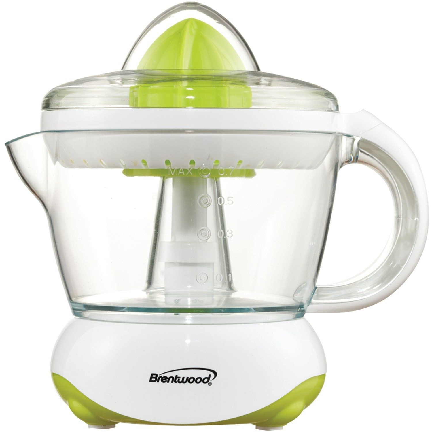 Brentwood J-15 24Oz Electric Citrus Juicer, White