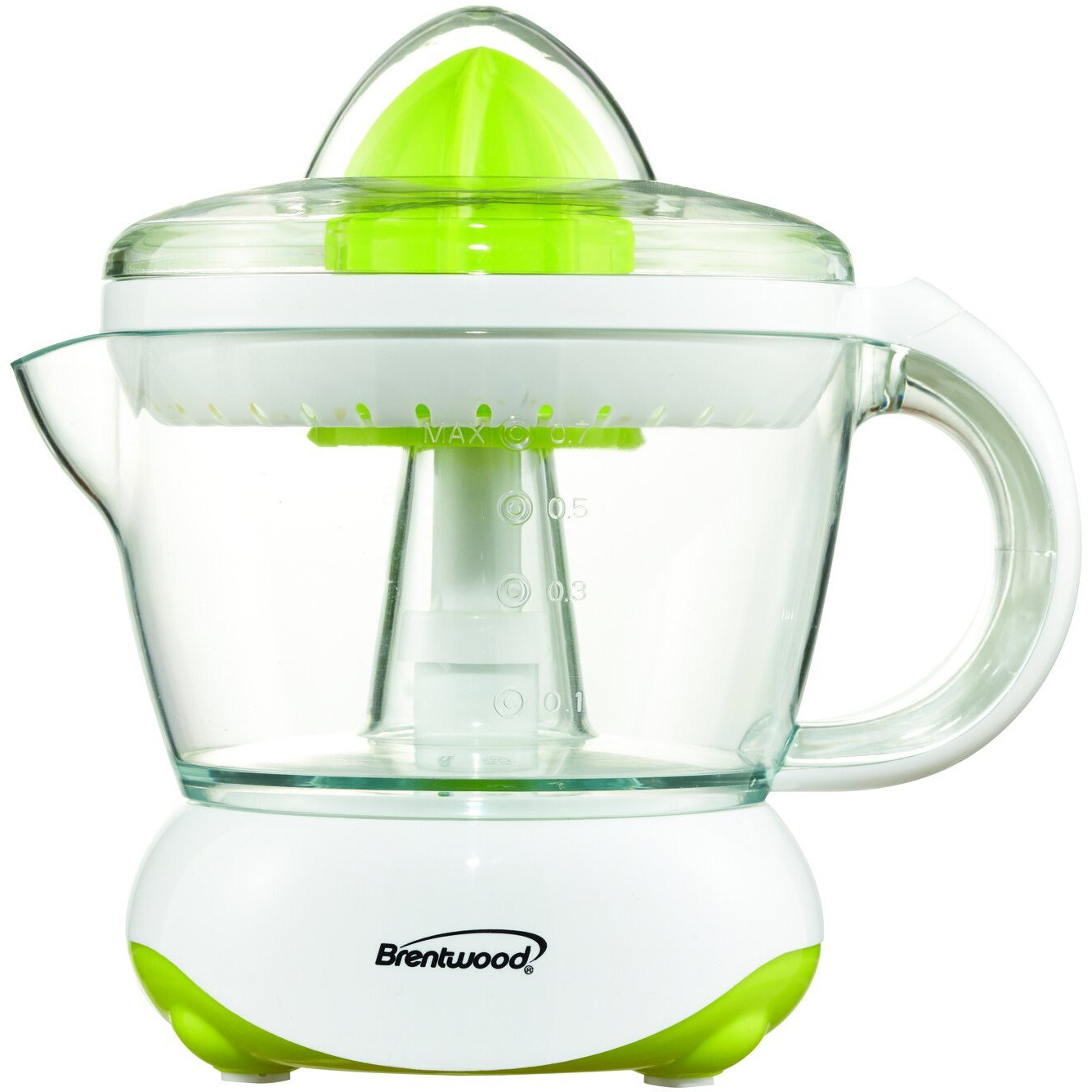 Brentwood J-15 24Oz Electric Citrus Juicer, White