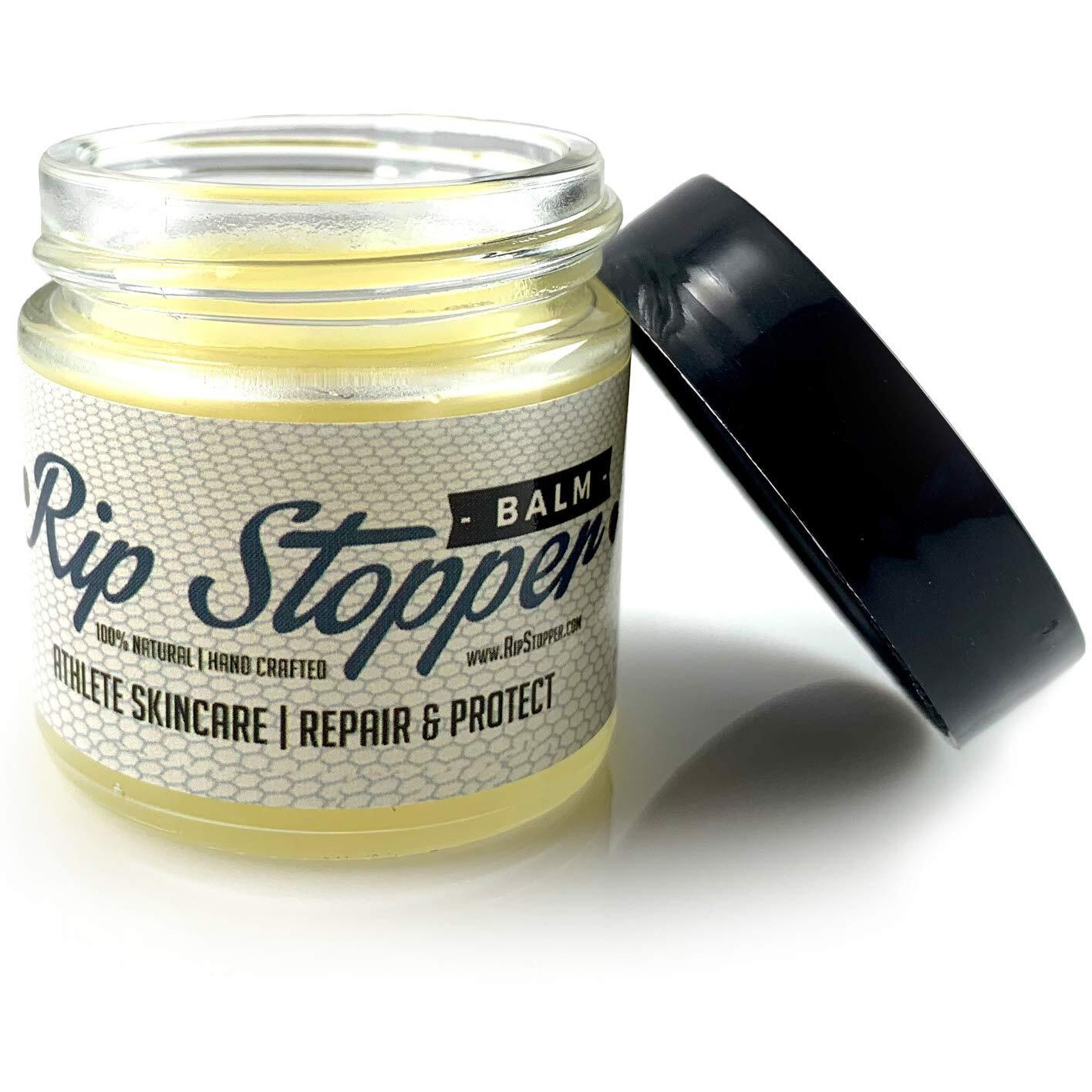 Rip Stopper Skin Balm For Athletes 1Oz | Repair & Prevent Rips, Tears & Blisters | 100% Natural | Gymnastics, Climbing, Weightlifting, Rowing