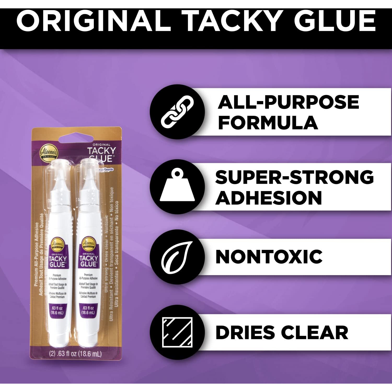 Aleene's Pen 2-Pack Tacky Glue, 2Pk, 2 Count