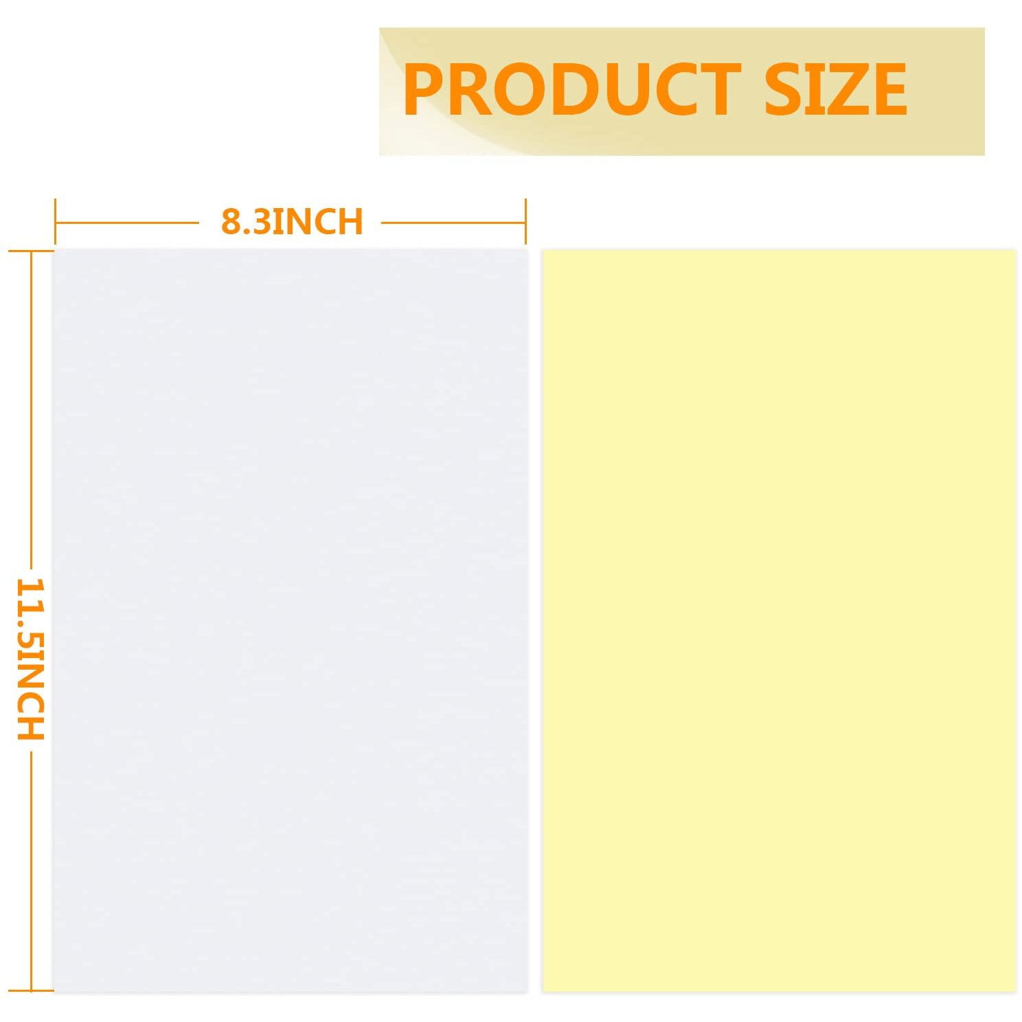 Tssart 25 Pcs Permanent Double-Sided Sheets Tape For Crafts - A4 Size Strong Adhesive Sticky Tape Sheets 8.3X11.7 Inch 0.1Mm Thickness For Diy Paper Art Craft Decoration