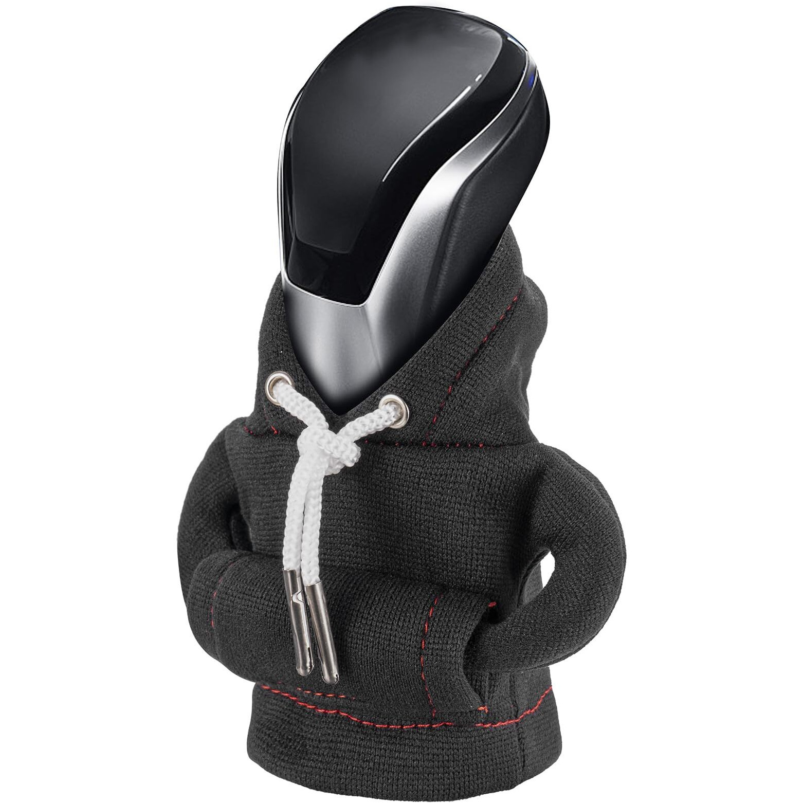 Gear Shift Hoodie, Gear Shift Cover, Universal Car Shift Knob Hoodie, Mini Hoodie For Car Shifter, Automotive Interior Cute Gadgets, Car Accessories And Decorations