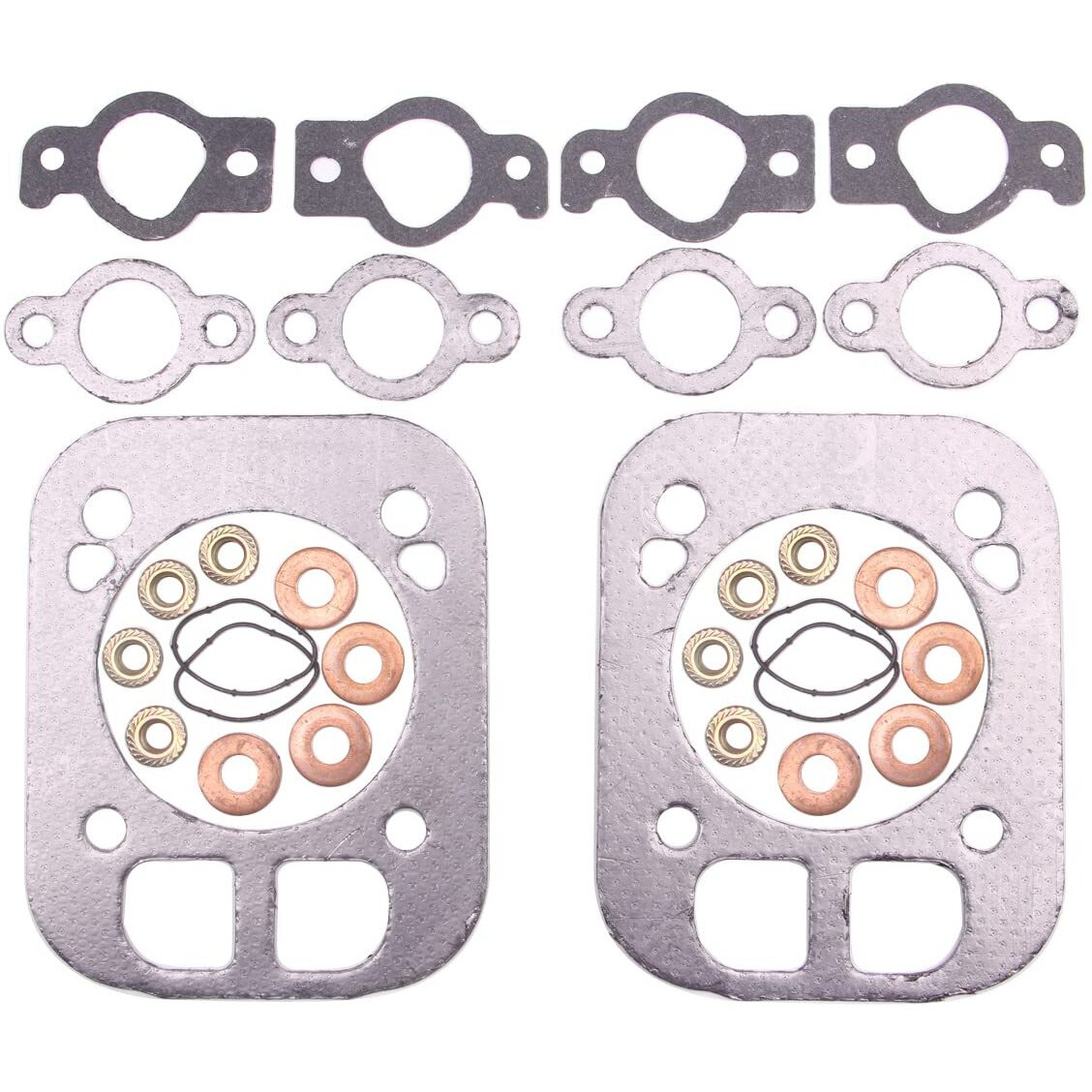 New 2 Sets Engines Cylinder Head Gasket Kit For Kohler 32 841 02-S 32 841 02S 3284102S Both Cylinders