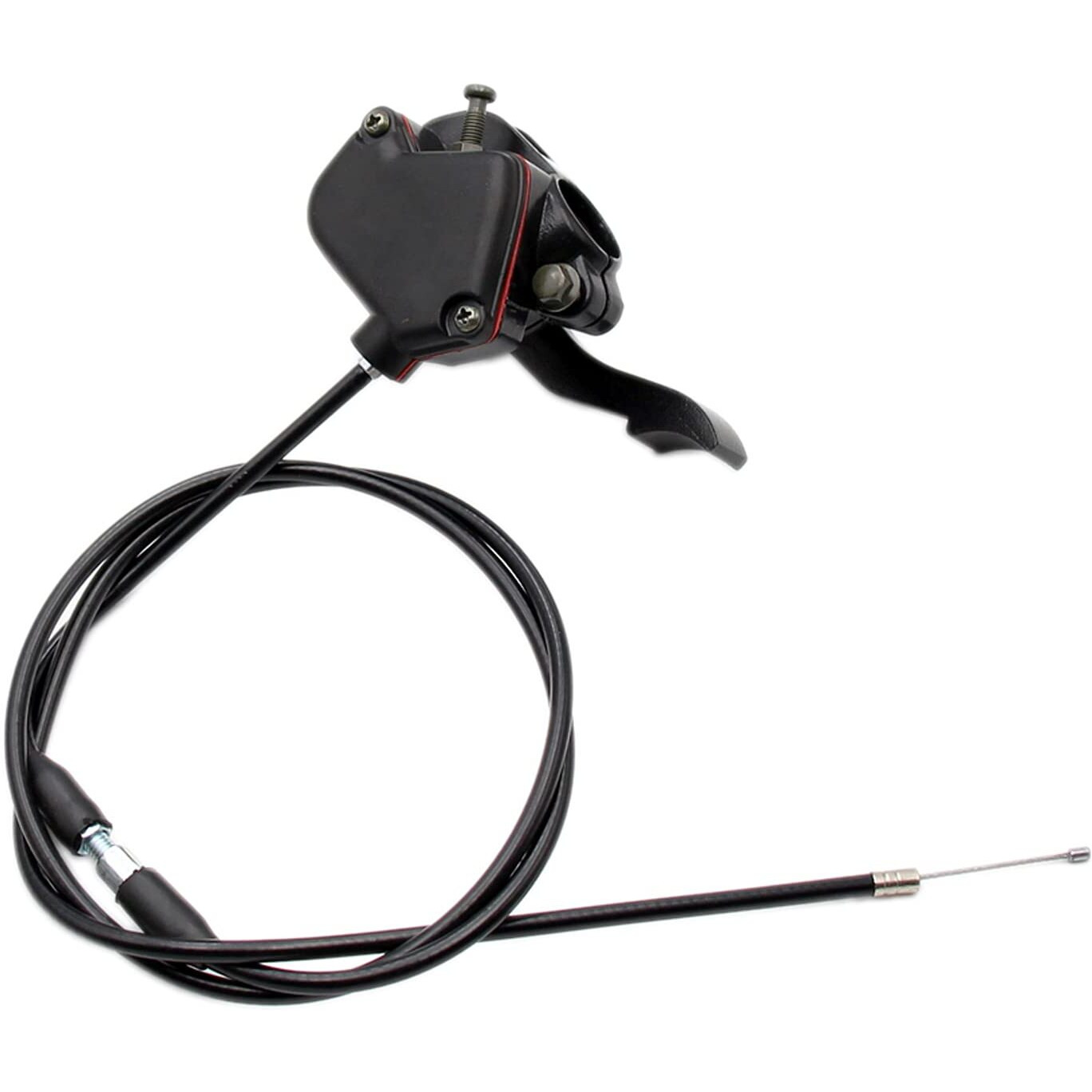 Thumb Throttle Accelerator Brake Lever Cable For 50Cc 70Cc 90Cc 110Cc 125Cc 150Cc 200Cc 250Cc 300Cc Atv Quad Pit Bike Taotao (Lever +Cable)