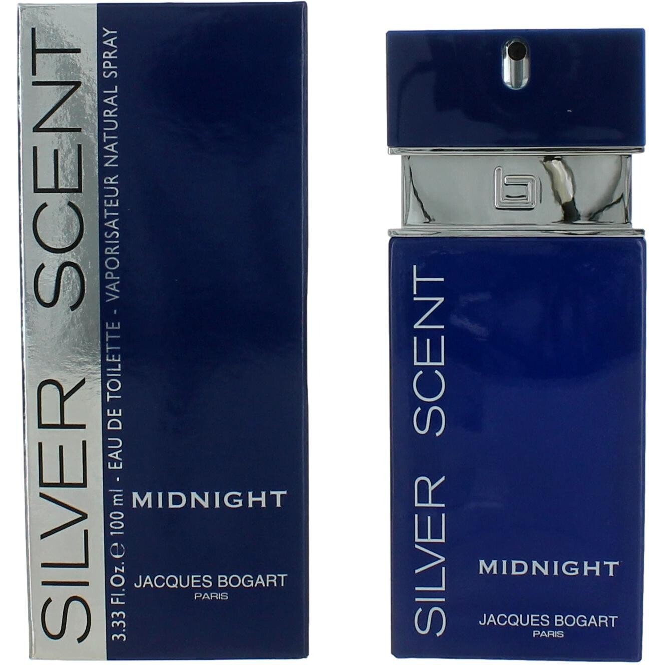 Silver Scent Midnight By Jacques Bogart, 3.33 Oz Eau De Toilette For Men