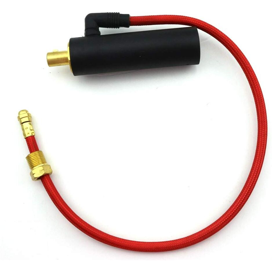 Weldingcity Separate-Hose Dinse-Type (50Mm) Cable Adapter Plug Connector For Water-Cooled Tig Welding Torch 18, 20 And 25-Series
