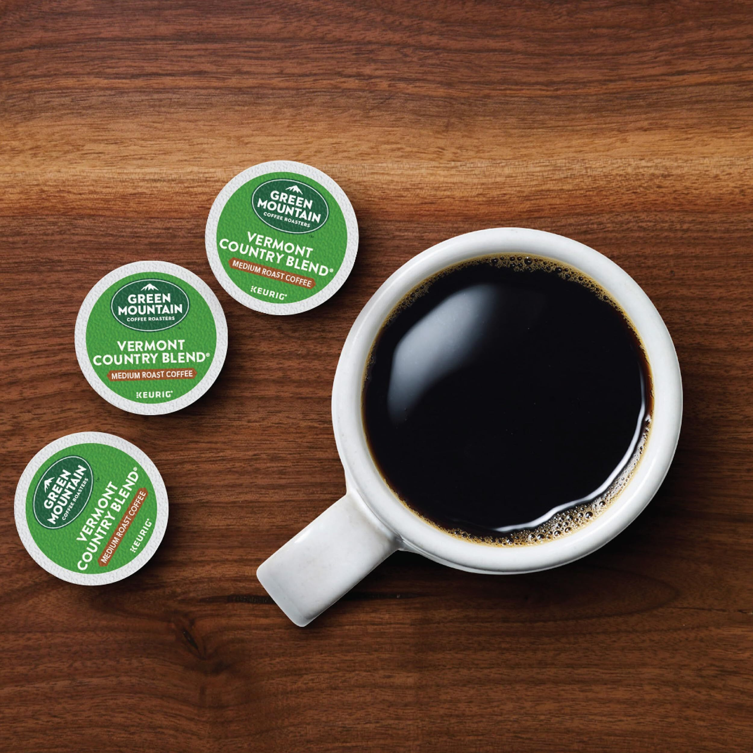 Green Mountain Coffee, Vermont Country Blend, K-Cup Portion Pack For Keurig Brewers 24-Count (Packaging May Vary)