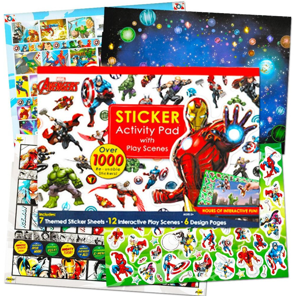 Marvel Super Heroes Ultimate Sticker Activity Pad