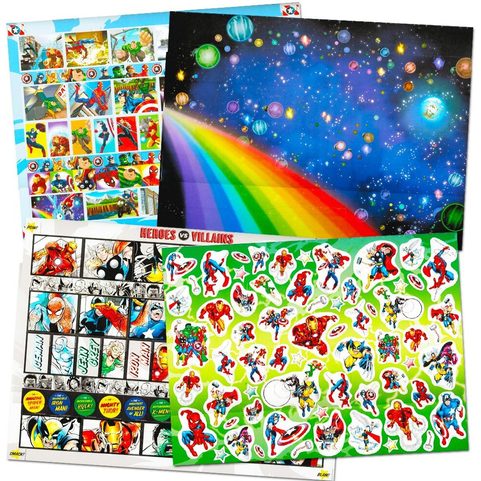 Marvel Super Heroes Ultimate Sticker Activity Pad