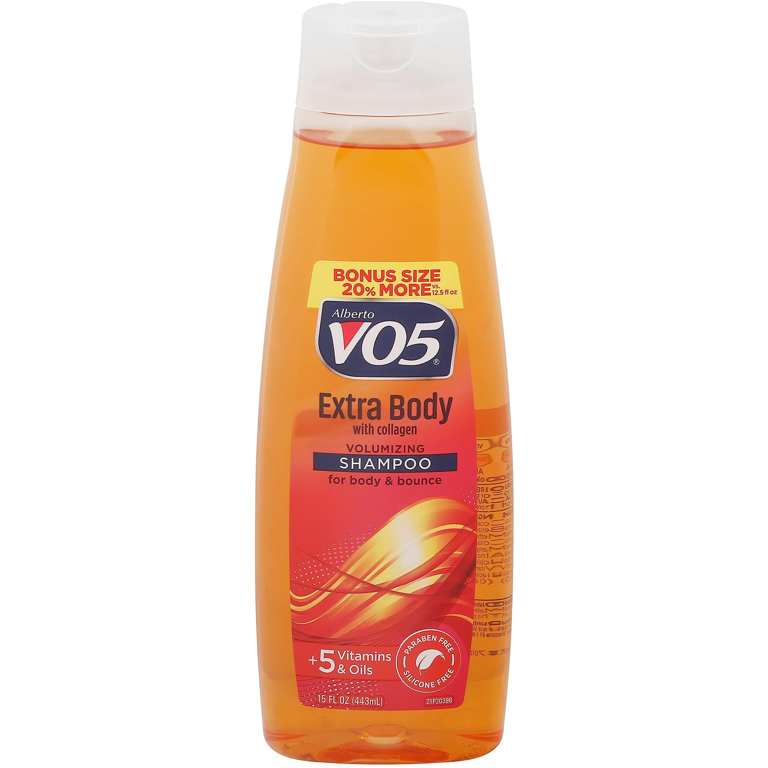 Alberto Vo5 Extra Body Volumizing Shampoo, 15 Ounce