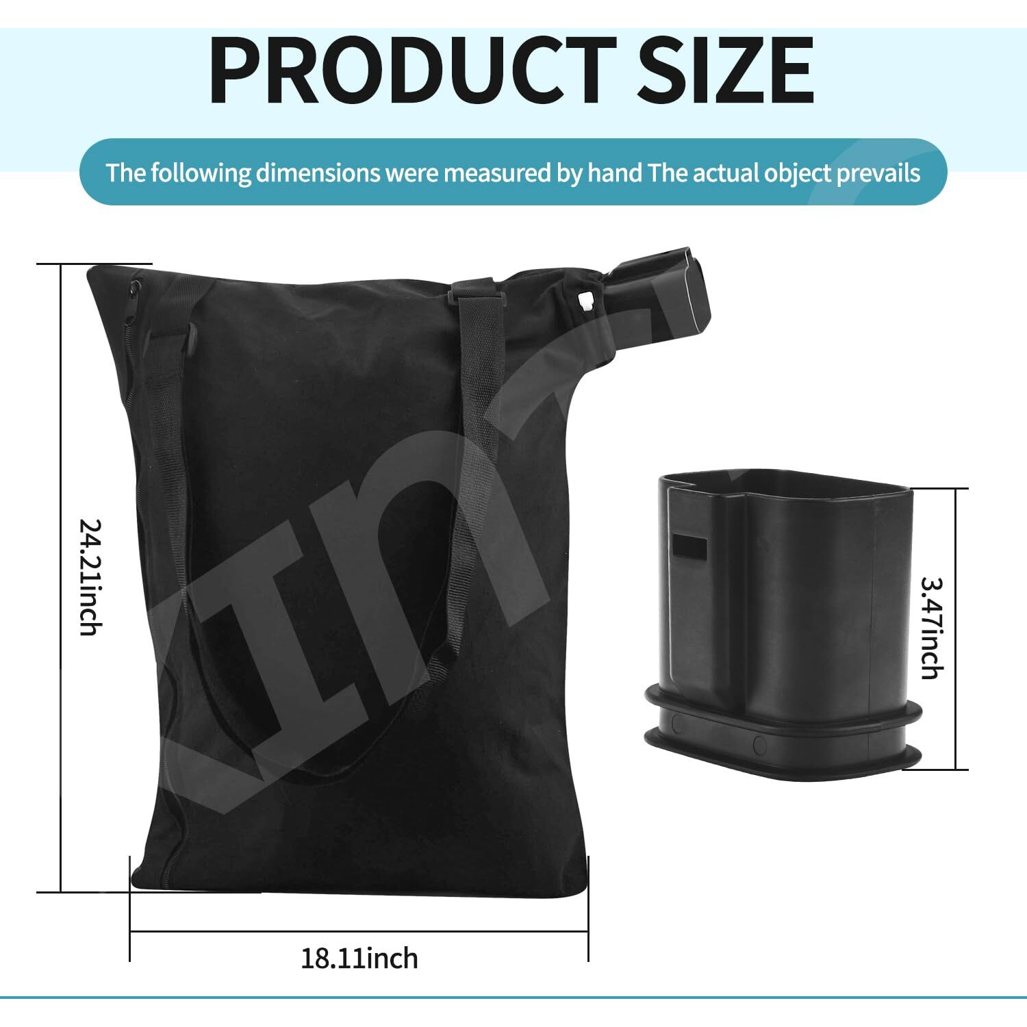 5140125-95 Leaf Blower Vacuum Vac Shoulder Bag - Compatible With Black & Decker Replaces 5140117-99, Fits Bv2900 Bv3100