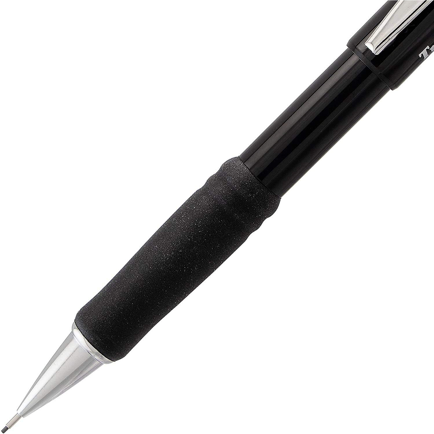 Mechanical Pencil, Pentel Twist Erase .7 Mm, Twist-Erase Iii Automatic, 3 Pack, Black Barrels, Best Professional Pencils For School, Office & Home For Women & Men (Qe517Bp3)