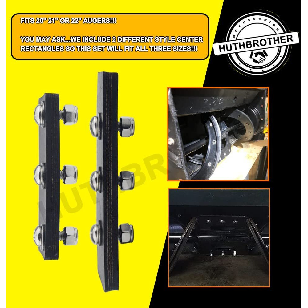 302565Ma 327072Ma Snow Thrower Paddle & Hardware - By Huthbrother, Compatible With Craftsman Murray 57121Ma 1687312Sm, For Craftsman Machines 20"" 21"" Or 22"" Snowblower