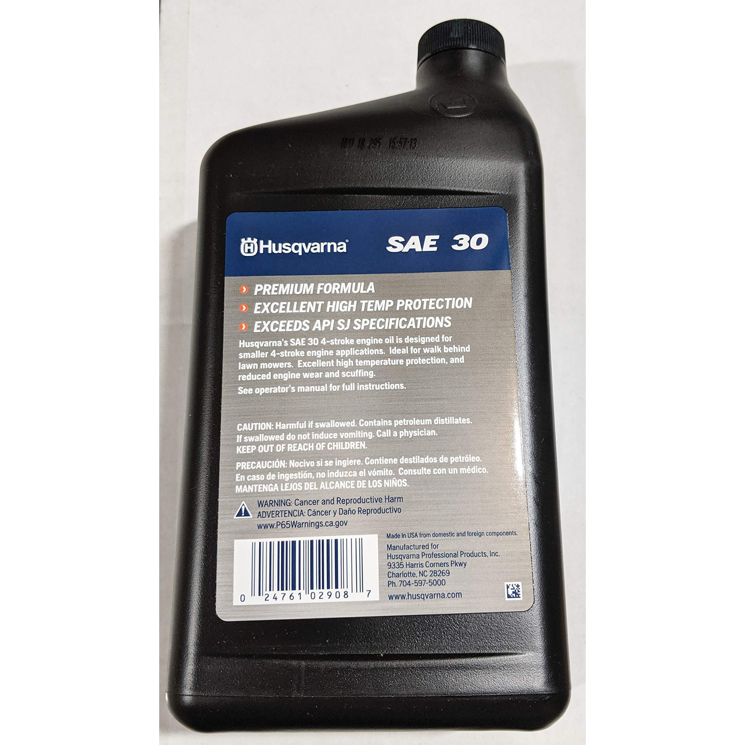 Husqvarna 32-Oz 4-Cycle Sae 30 Mower Engine Oil 593153502