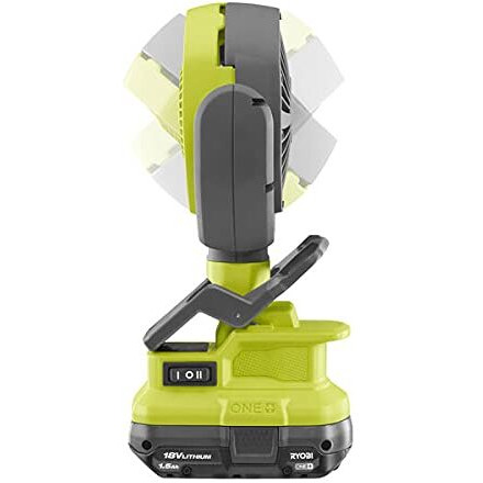 Birsppy Ryobi 18V One+ Cordless 4 In Clamp Fan (Tool Only)