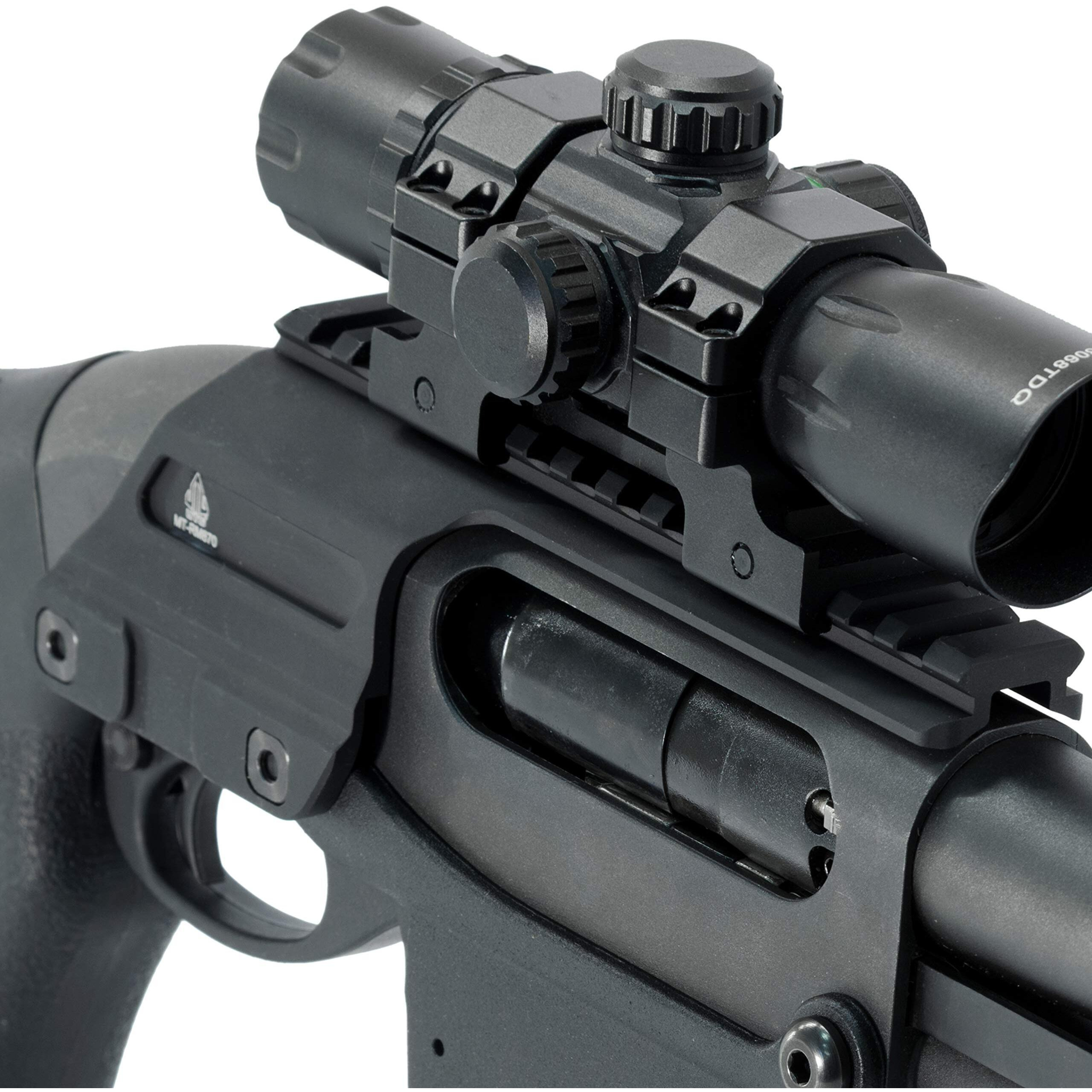 Utg 870 Optic Mount, 12 Gauge, Black