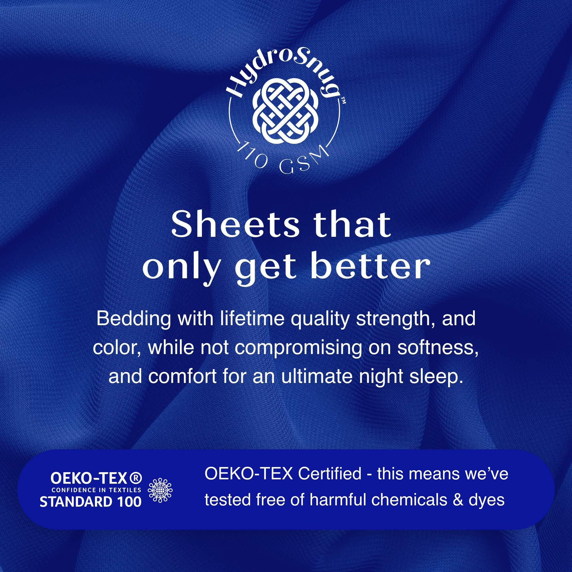 Empyrean Bedding Pillow Cases King - Soft King Pillow Cases - King Size Pillow Cases - King Pillow Cases Set Of 4 - Premium Hotel Pillowcases King Size -Purple Eggplant