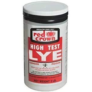Lye For Soap Making, Sodium Hydroxide For Soap Making, Pure Lye, Food Grade Lye, Caustic Soda, Drain Cleaner And Clog Remover, High Test Lye Food Grade, 2Lbs.