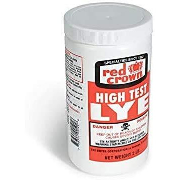 Lye For Soap Making, Sodium Hydroxide For Soap Making, Pure Lye, Food Grade Lye, Caustic Soda, Drain Cleaner And Clog Remover, High Test Lye Food Grade, 2Lbs.