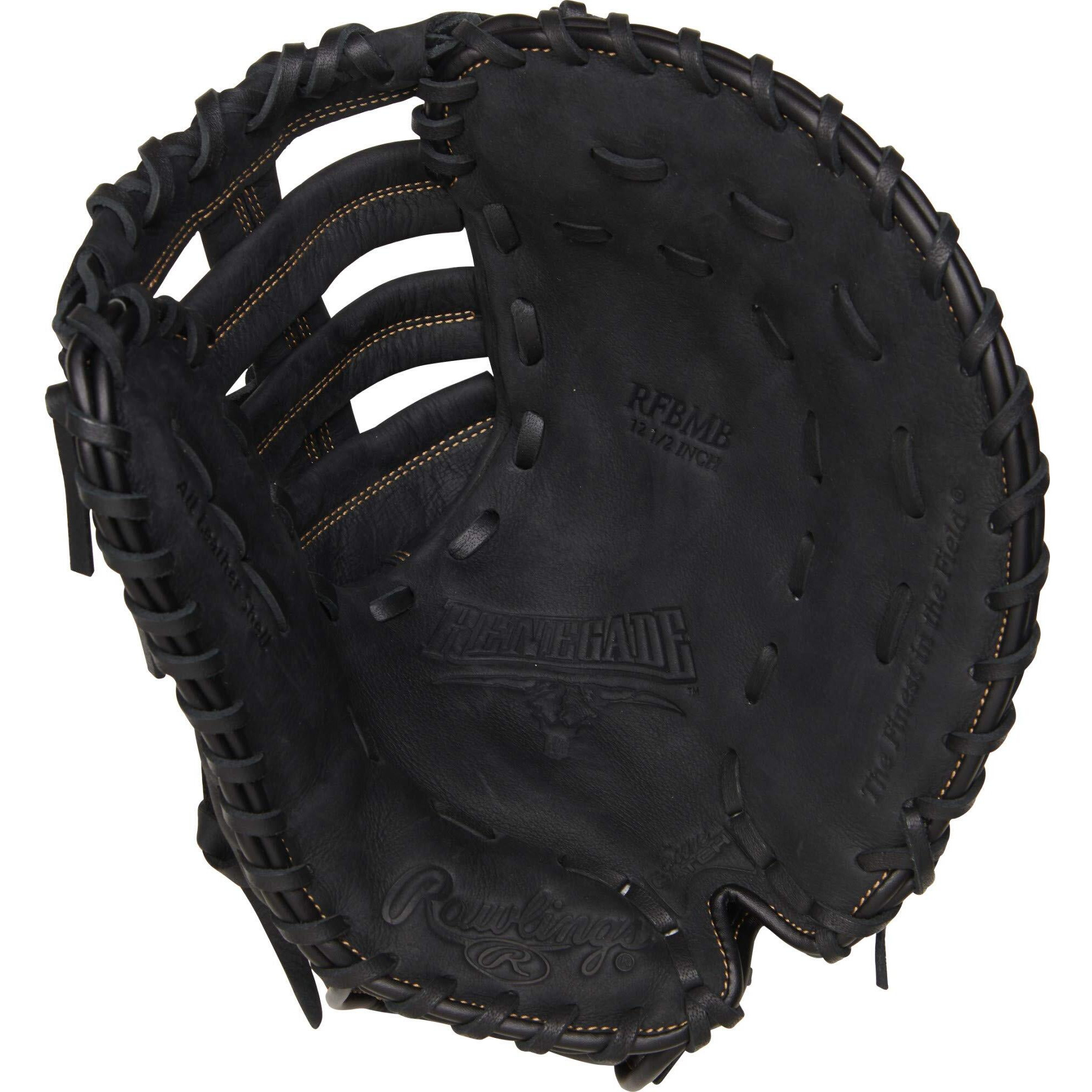 Rawlings | Renegade Baseball First Base Glove | Right Hand Throw | 12.5"" - Single Post Double Bar Web