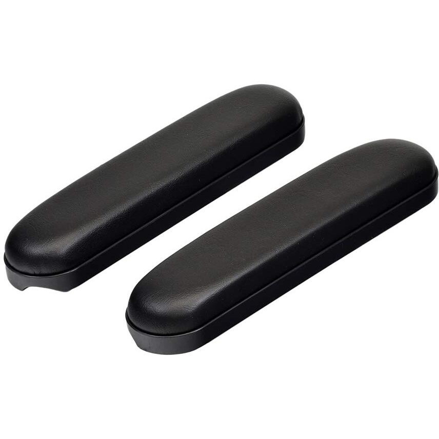 Alveytech 10"" Vinyl Armrest Pads - Replacement Set For Drive Manual Wheelchair, Mobility Medical Scooters, 4-Wheel Transport Chair, Foam Arm Cushion Pair For Power Scooter, Chairs, Diy Install