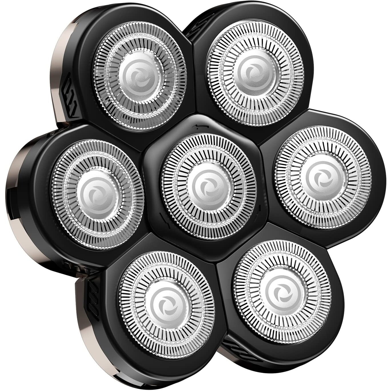 7 Blades Head Shaver Replacement Heads, Shaver Blade Heads Replacement For Electric Razor For Men