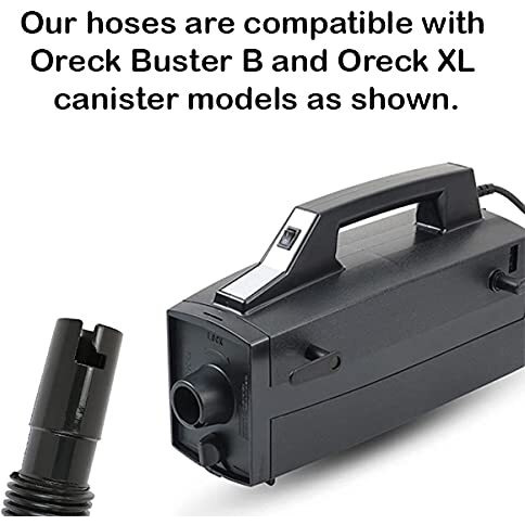 All Parts Etc. Hose Replacement For Oreck Xl Canister Vacuum Attachments, Fits Shurlok Or Friction Buster B Oreck Handheld Vacuum Models, Hose For Oreck Parts And Accessories (5') Part 73068-01-0327