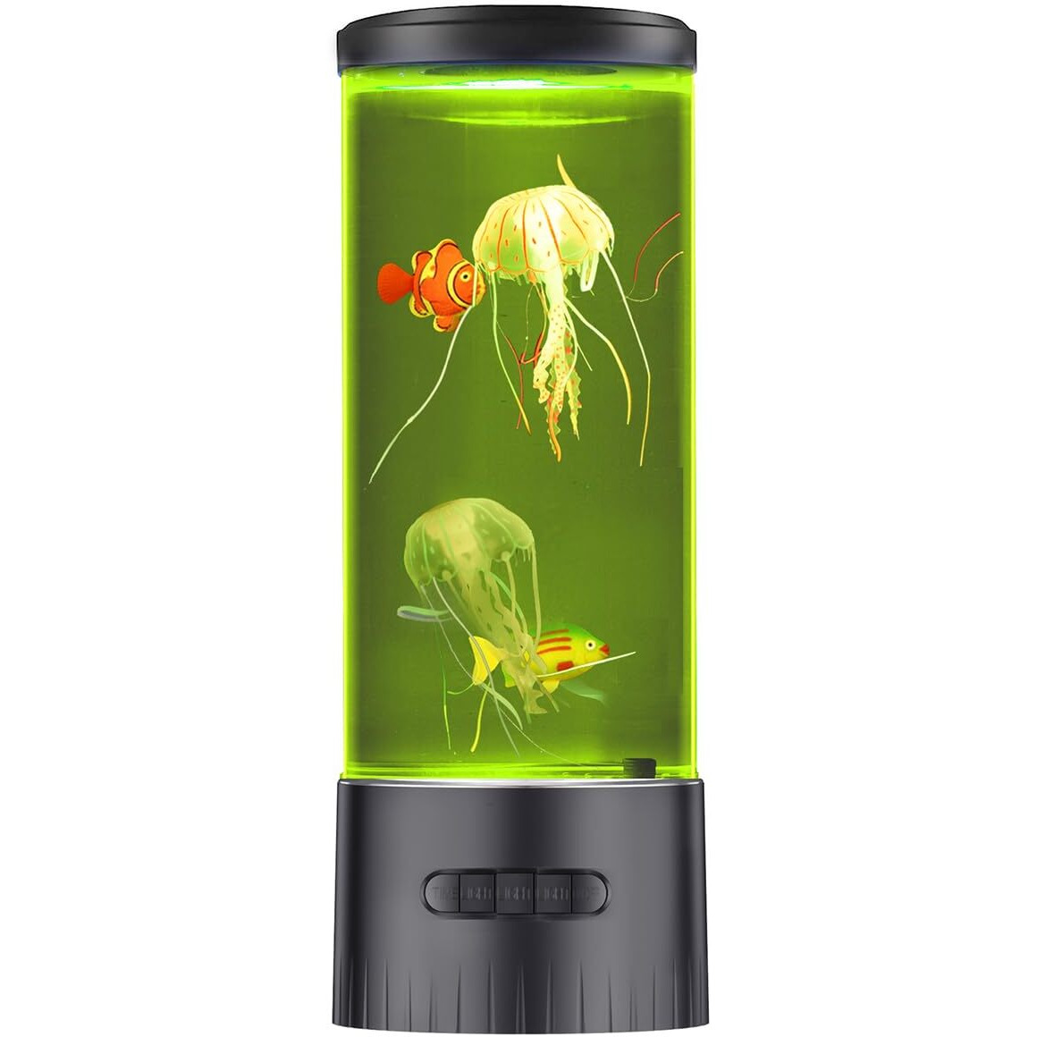 Calover Large Jellyfish Lamp Gifts For Kids Adults Electric Fantasy Tank Aquarium Night Mood Light For Birthday Holiday Home Christmas Decoration Relaxion