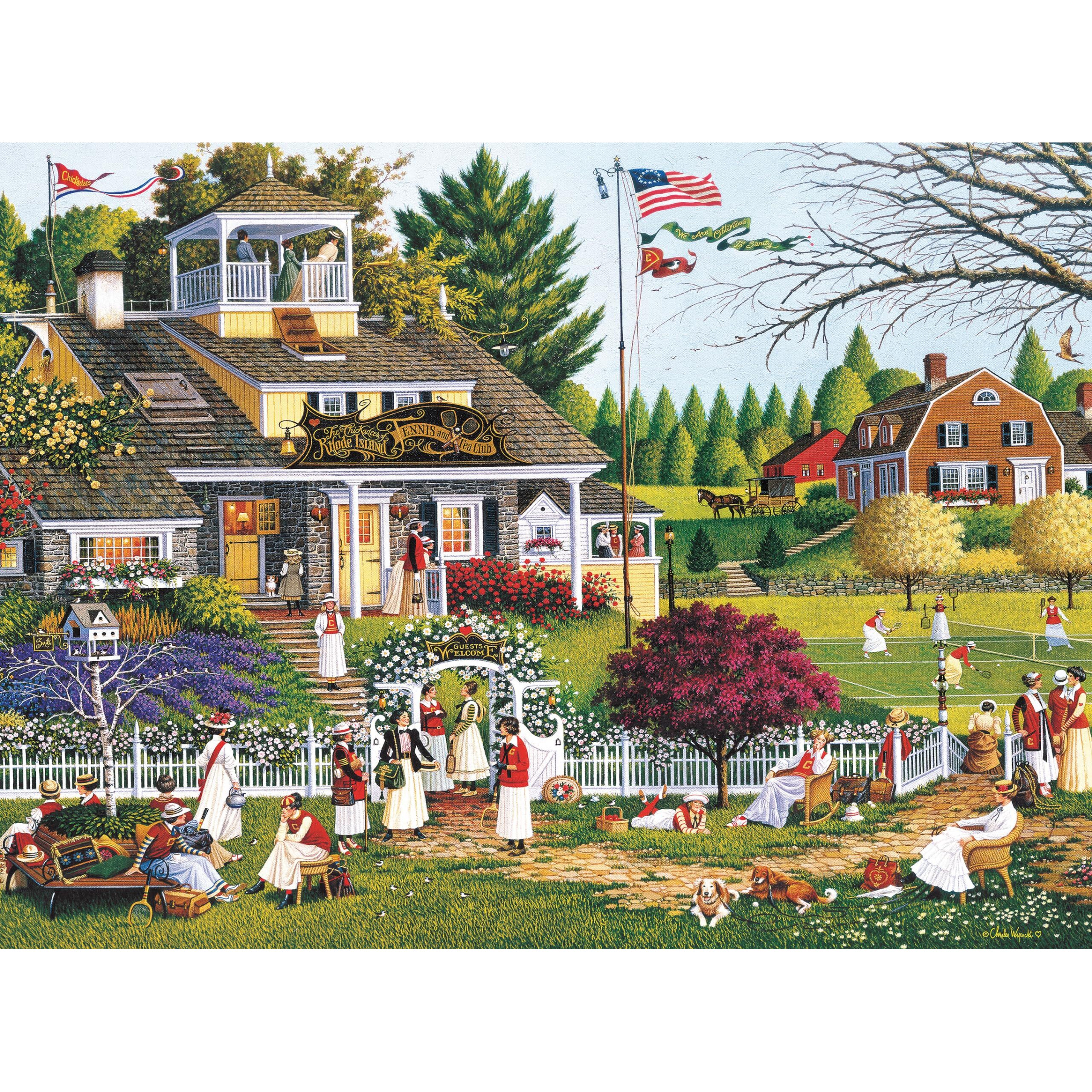 Buffalo Games - Silver Select - Charles Wysocki - Love - 1000 Piece Jigsaw Puzzle For Adults Challenging Puzzle Perfect For Game Nights - Finished Size 26.75 X 19.75