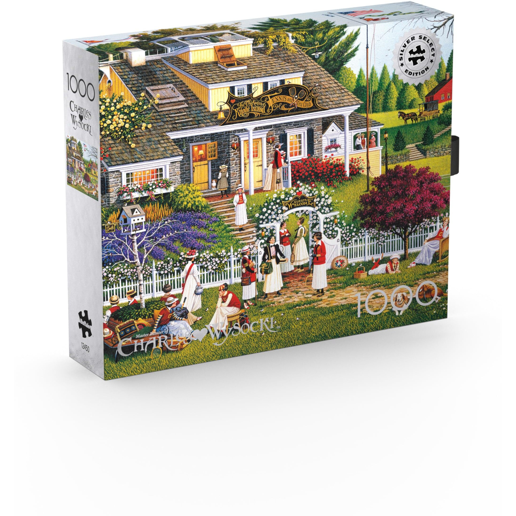 Buffalo Games - Silver Select - Charles Wysocki - Love - 1000 Piece Jigsaw Puzzle For Adults Challenging Puzzle Perfect For Game Nights - Finished Size 26.75 X 19.75