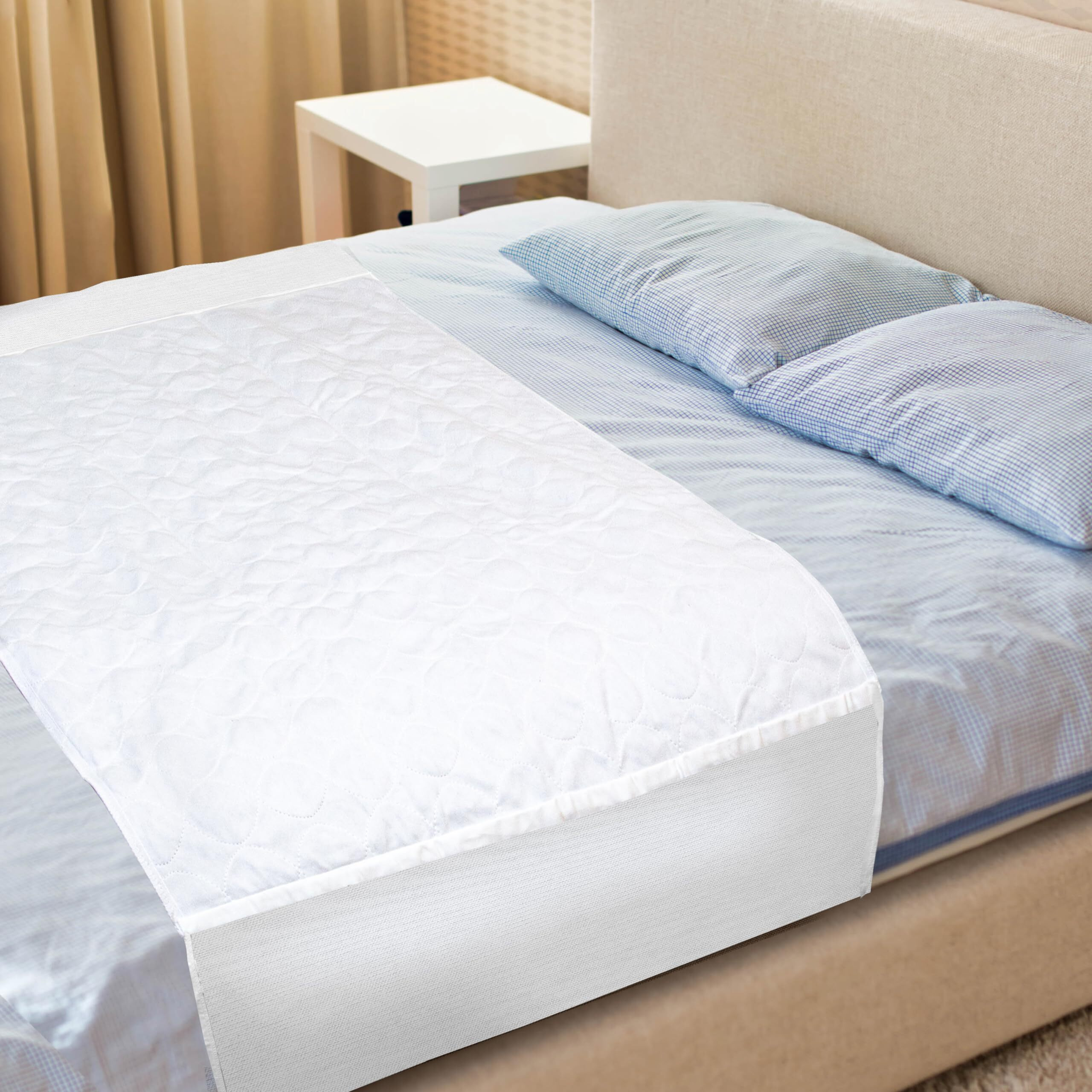 Dry Defender Incontinence Bed Pads Washable, 36"" X 70"" Tuck Washable Underpads, Absorbent Waterproof Mattress Pads For Bed, Reusable Incontinence Pads For Kids & Adult Underpads, Bedwetting, Pack Of 2